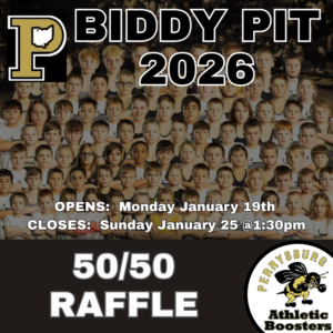 Biddy PIT 2026 50/50 Raffle